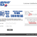 Tellmurphyusa.com - Official Tell Murphy USA Survey - Win $100 Free Gas
