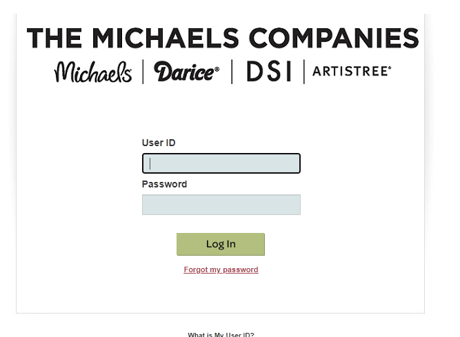 click on forgot password in michaels employee sso login page