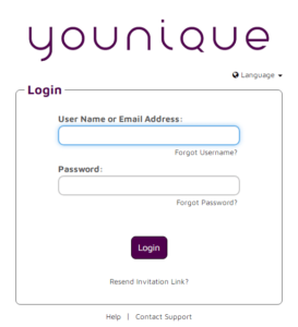 click on forgot username in youniqueproducts website