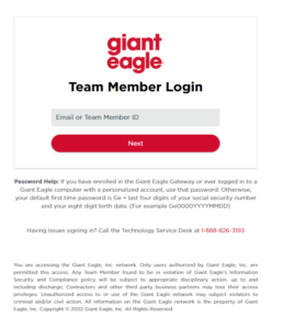 login to myhrconnection giant eagle account