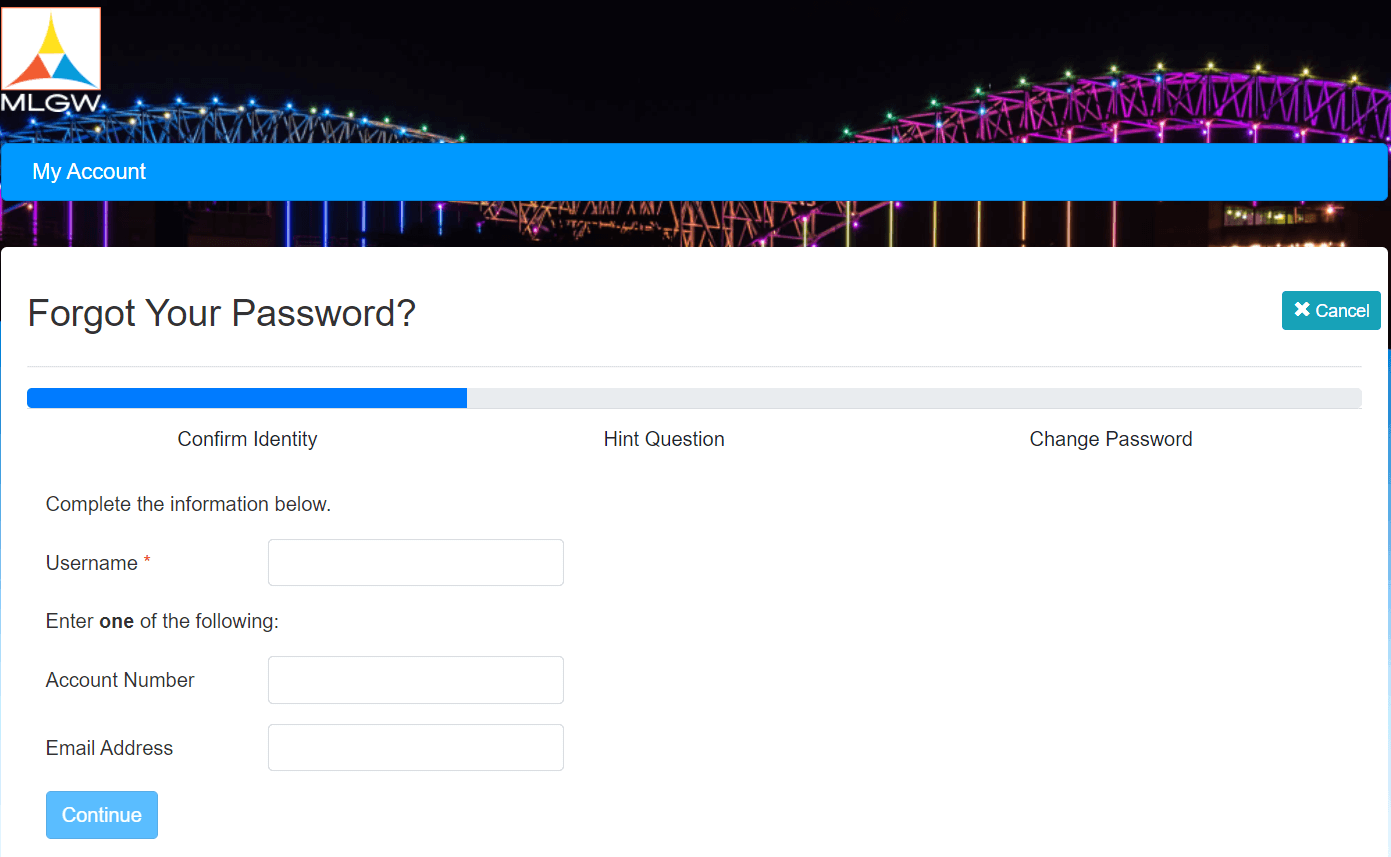 reset mlgw login password