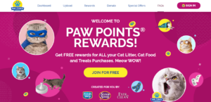click on join for free in mypawpoints portal