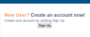click on sign up in us steel employee login page
