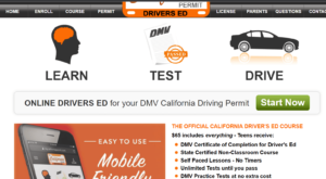 start california drivers permit course