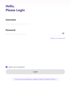 click on forgot password in hyperverse login page