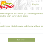 Survey.deltaco.com - Del Taco Guest Satisfaction Survey for $1 Off or Buy 1 Get 1 Free Coupon [2023]