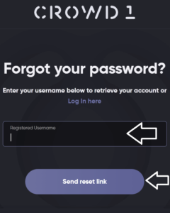 reset crowd1 login password
