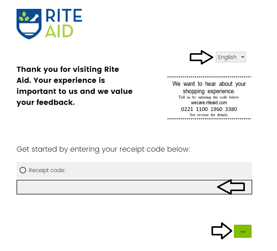 rite aid customer satisfaction survey