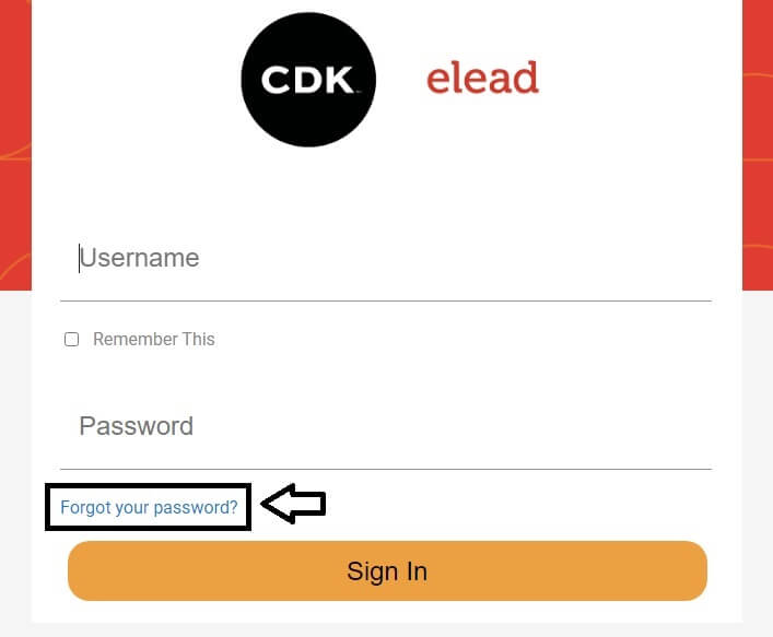 forgot eleads login password